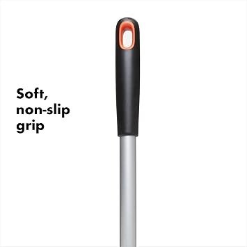 OXO Good Grips Extendable Shower, Tub and Tile Scrubber 42 in, Versatile Cleaning Supplies, Non-Scratch Shower Cleaner with Adjustable Handle