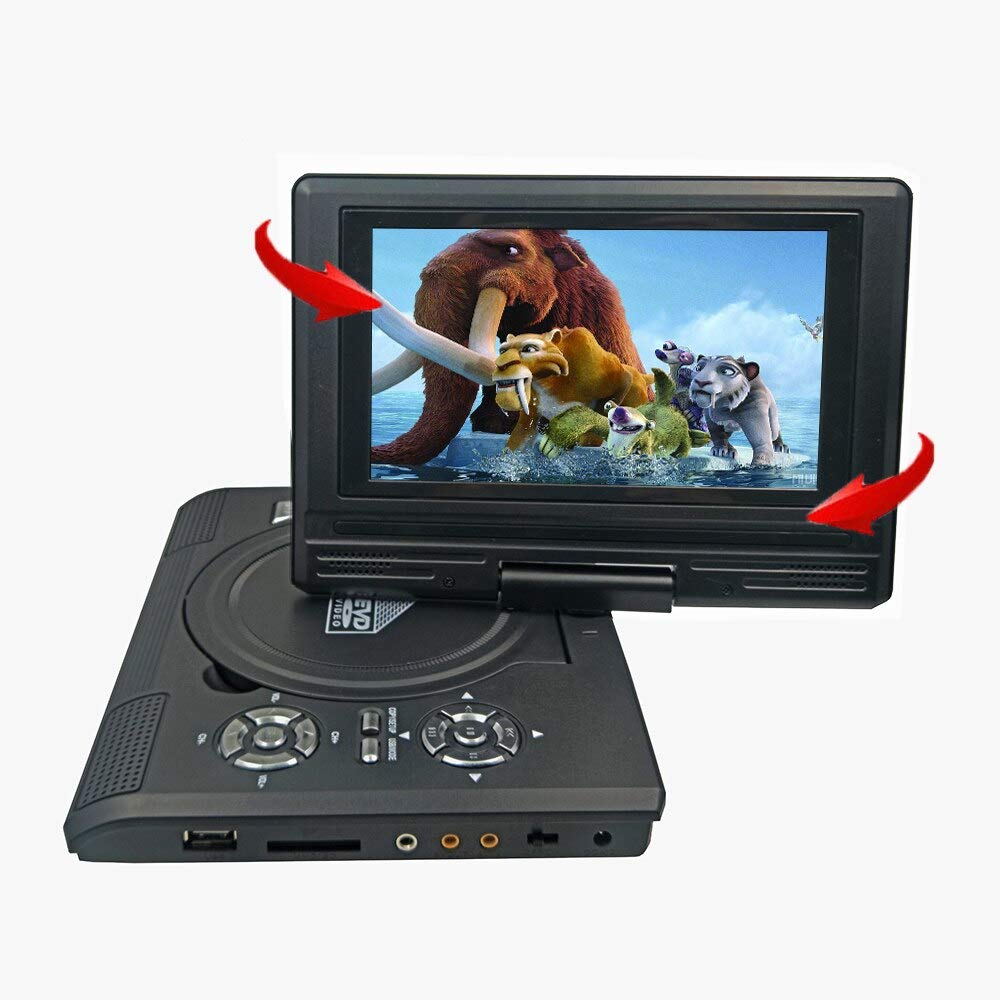 UnTech 7C51 7.8" Portable CD DVD Player Game LCD Screen LCD 270