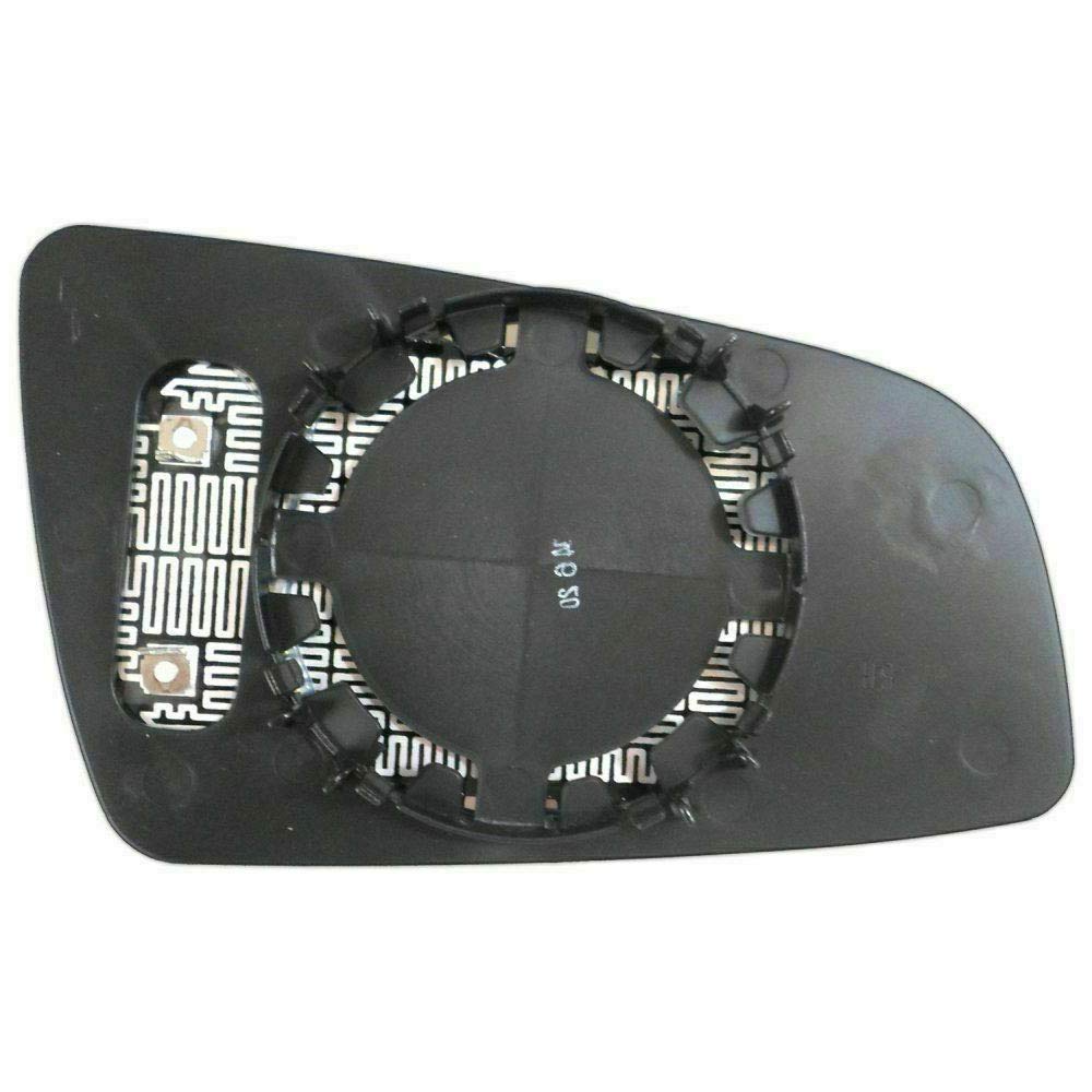 Miroir Glace Verre De Rétroviseur Chauffant Grand Angle Gauche Côté Conducteur Compatible Avec Renault