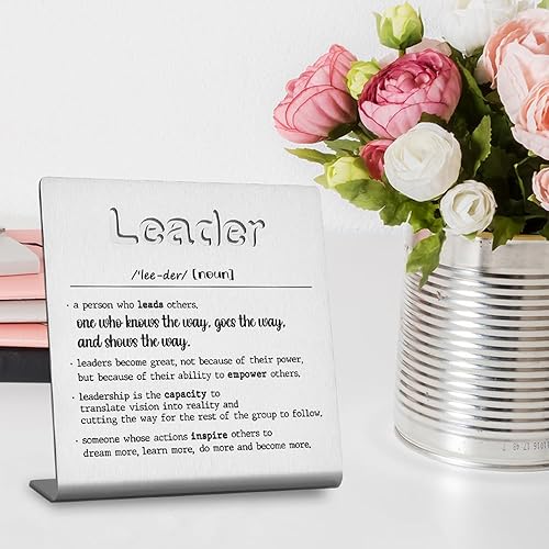 Miniatura 5 de Letrero decorativo de agradecimiento para jefe, mentor, maestro, jubilación, despedida, nuevo trabajo, despedida, regalo de cumpleaños, Navidad,