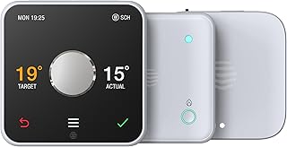 Hive Thermostat For Heating Control (Combi Boilers), With Hive Nano 3 Hub (OpenTherm), White, A Combi Boiler is Required