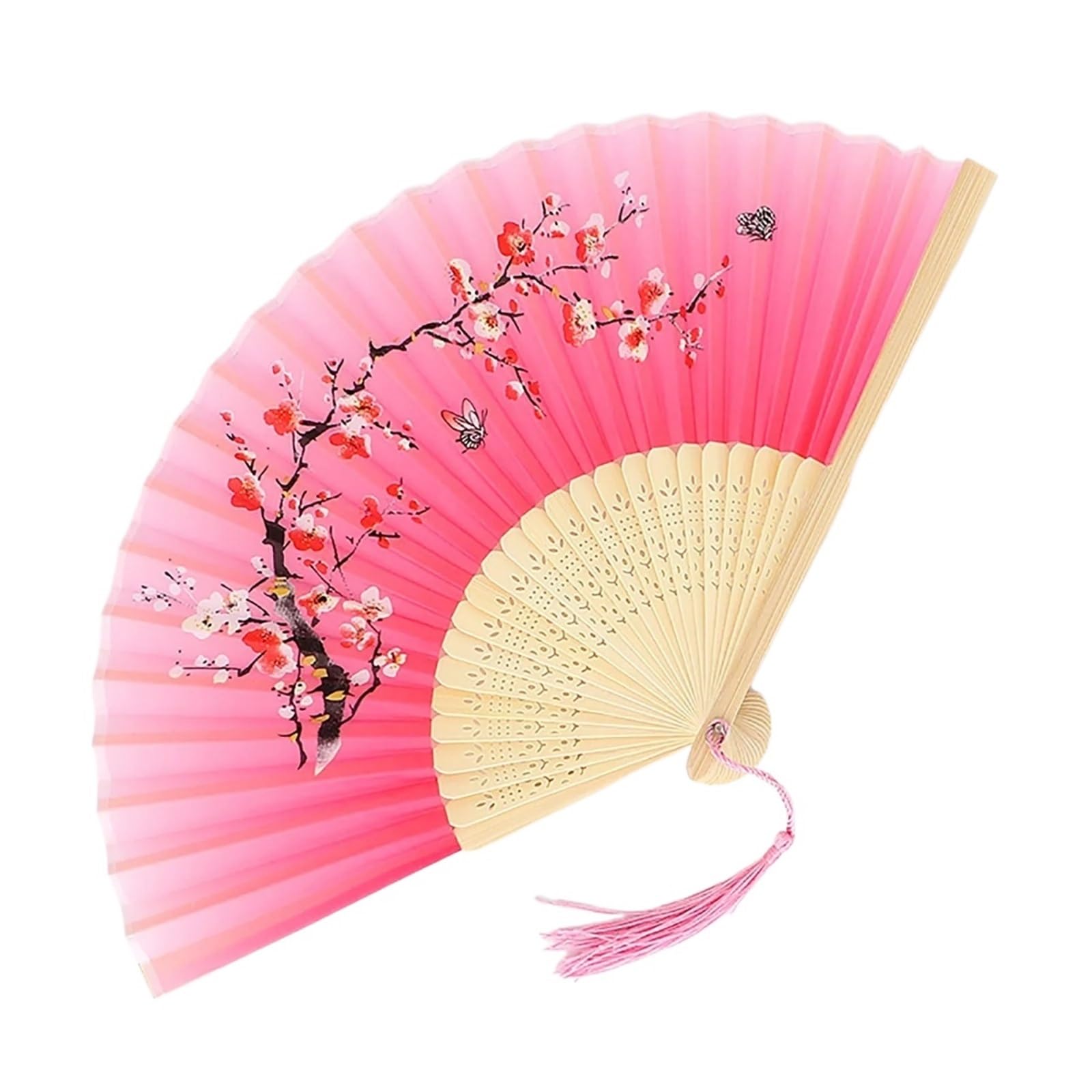Dcuipg Women's Color5 Folding Fan For Party
