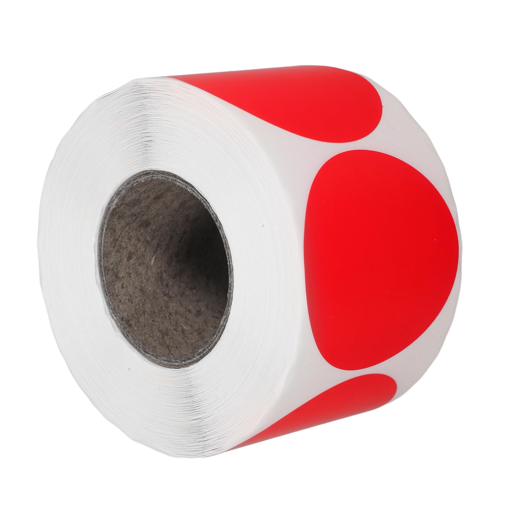 Operitacx 3rouleaux Étiquettes Autocollantes Imprimables Rondes De Étiquettes Thermiques Adhésives Pour Organisation Et Stockage Écrivable