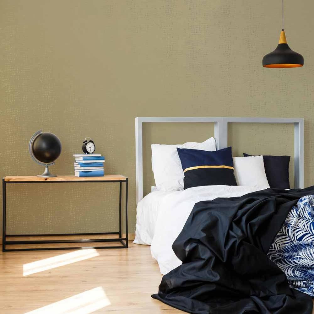 Graham & Brown Crocodile Gold Wallpaper