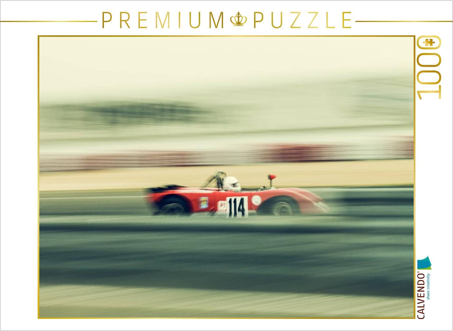 CALVENDO Puzzle Plein gaz au Nürburgring 1000 Pieces 64 x 48 cm from Karsten Arndt