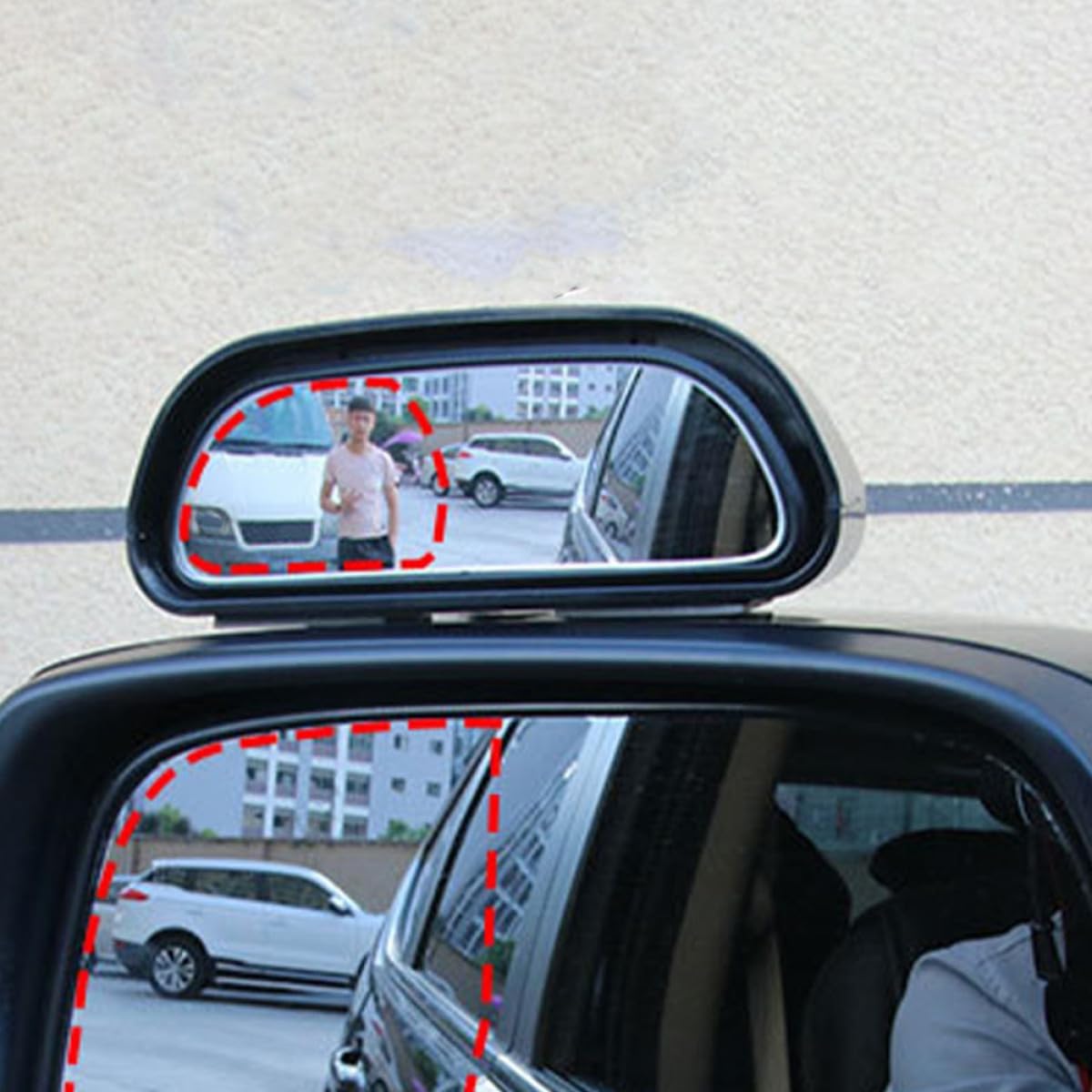 Blind Spot Mirror Adjustable Car Side Mirror for Trucks and Suvs with Extended Field of View