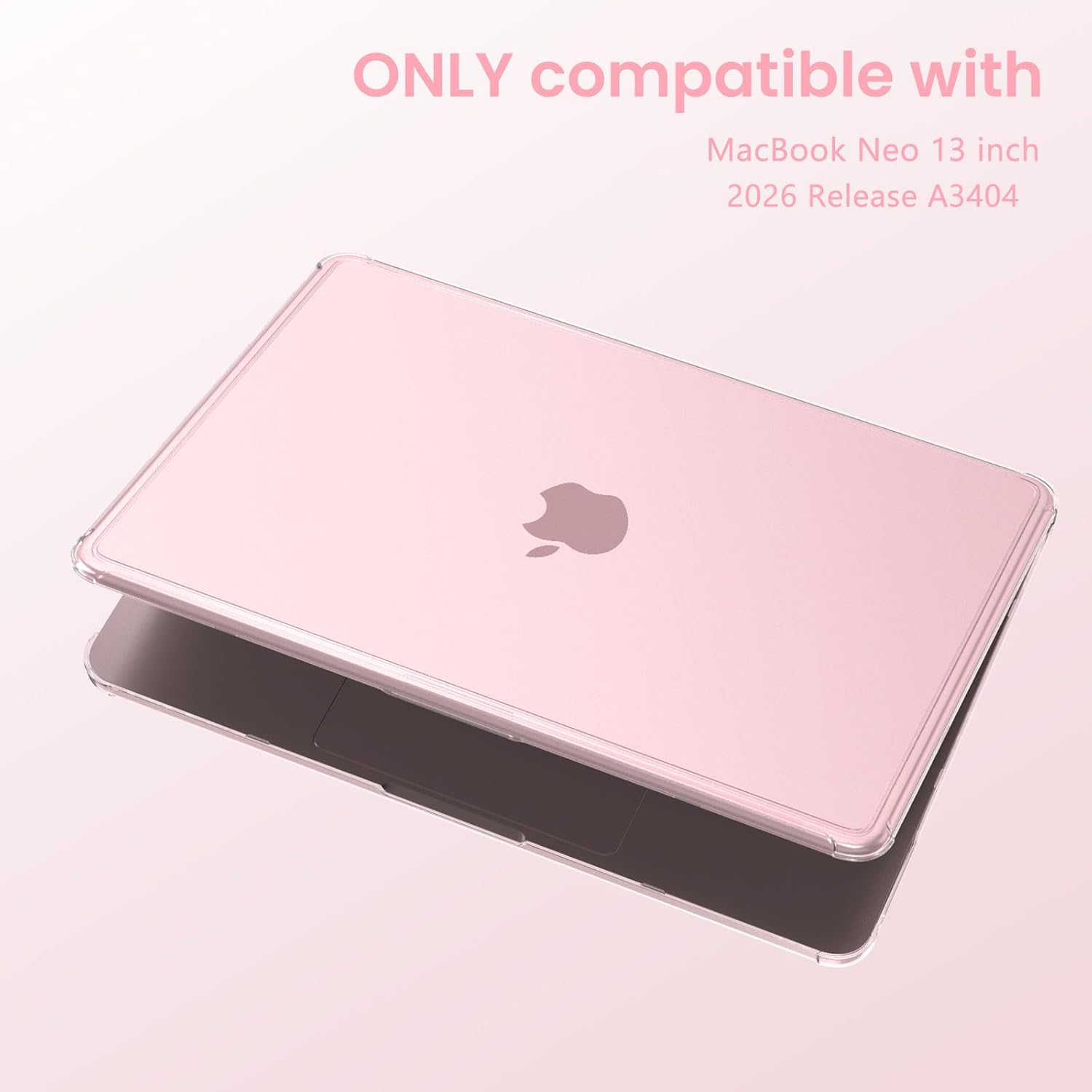 G JGOO Compatible with MacBook Neo Case 13 inch 2026 Release A3404 image 2