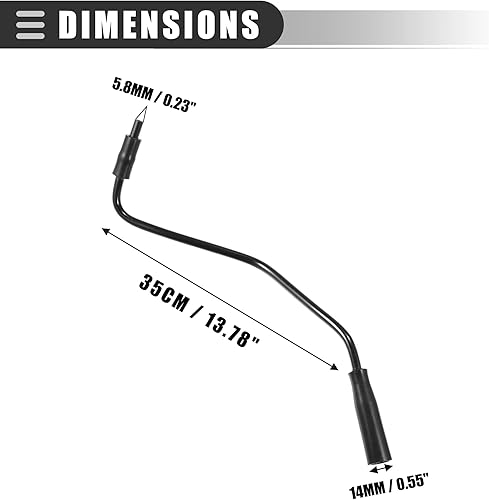Miniatura 4 de Motoforti Tubo de ventilación del cárter, tubo de manguera de ventilación del cárter, para Jeep Wrangler Cherokee Grand Cherokee 1997-2004 4.0L,
