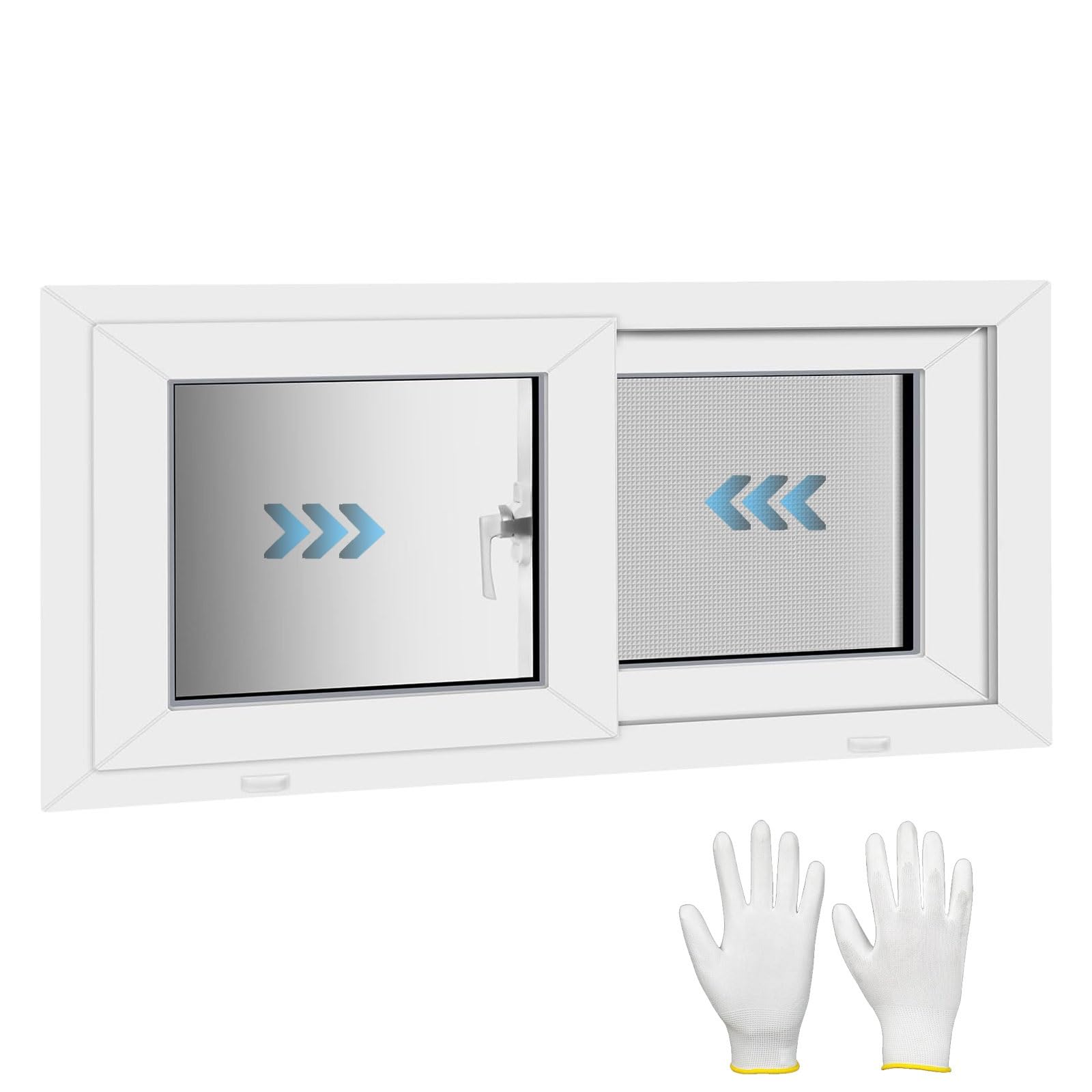 Renueva tu cobertizo o sótano con una práctica ventana corredera de aluminio