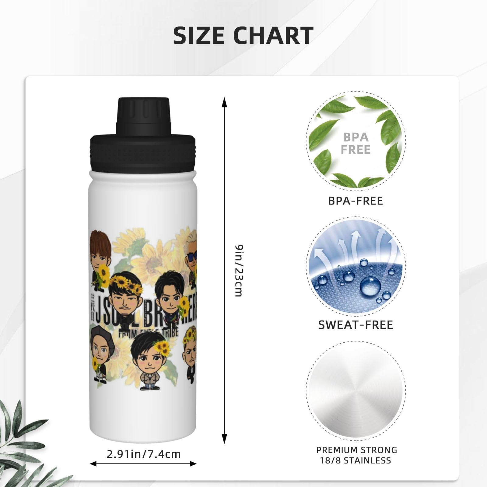 三代目JSB3 ステンレスボトル　　　　　　　　　　5200円に変更 Amazon | 三代目 J Soul Brothers 水筒 真空断熱 保温 保冷