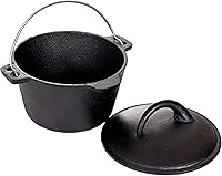 Vista 2 de Cajun Cookware - Hornos holandeses de hierro fundido de 1 cuarto de galón