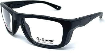 Onguard Safety Eyewear US-120S Black RxAble Glasses Goggles USA 56-18-135