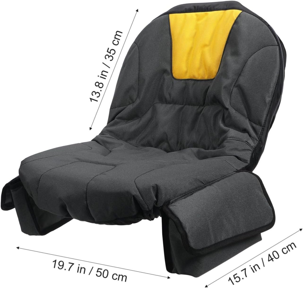 MERRYHAPY Accessories Lawn Mower Seat Cover Oxford Fabric Protector Sides Storage