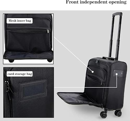 Miniatura 6 de Estuche de maquillaje profesional, estuche de maquillaje rodante, gran capacidad multifuncional, estuche de cosmetología sobre ruedas, regalo ideal