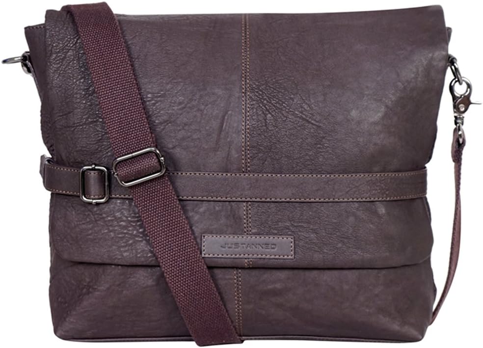 JUSTANNED Men's Leather DESPATCH Bag