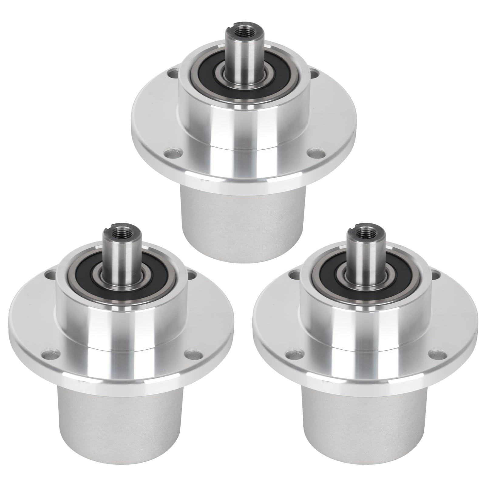Conjunto de husillo de la cubierta del cortacésped para Bad Boy 037-2050-00 037-2000-00 285-101 MZ Magnum 42 pulgadas, 48 pulgadas, 54 pulgadas, paquete de 3