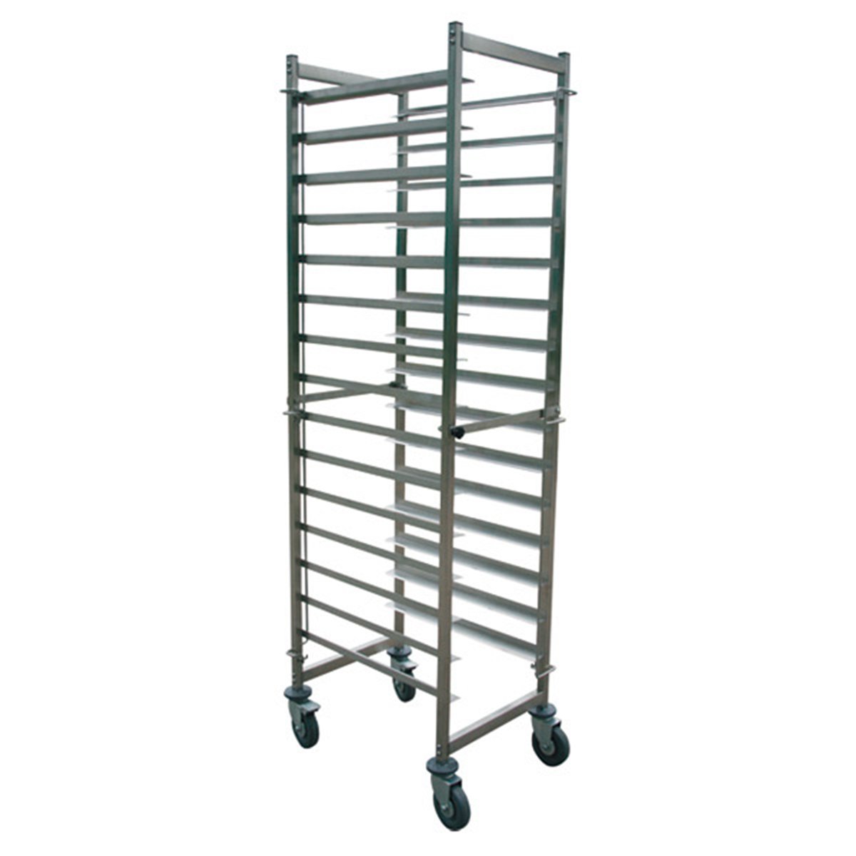 García de Pou 158.05 Carro Bandejero G/N 2/1, 15 Niveles, Plateado