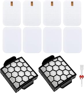 4 Foam&Felt Filters + 2 HEPA Filters Replacement for Shark Navigator Pet Pro ZU60 ZU62 ZU62C, Pet Plus NV251 NV255, Swivel Pro NV150, NV151 Upright Vacuum - Part# 1238FT60 1239FT60