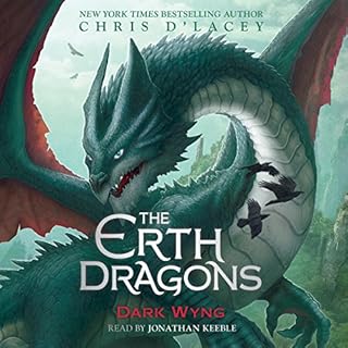Dark Wyng Audiolibro Por Chris d'Lacey arte de portada