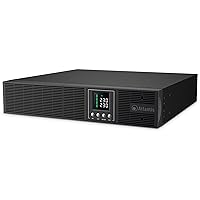 Atlantis A03-OP2002-RC UPS OnLine Gruppo di Continuità Doppia conversione Onda Sinusoidale Pura 2000VA 1350W