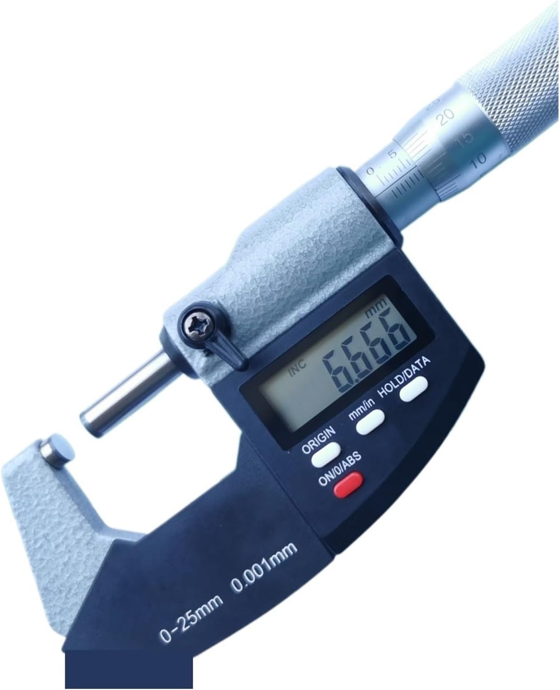 Digital Micrometer Micron 0-25mm 0.001mm 25-50mm 50-75mm 75-100mm 0.001mm(B1ue)