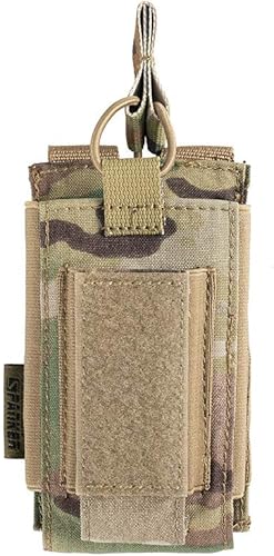 Miniatura 35 de EXCELLENT ELITE SPANKER Funda para rifle elástico Mag M4 M14 M16 AK AR para rifle elástico M4 M14 M16 AK AR para bolsa de pistola Mag Doble-Negro