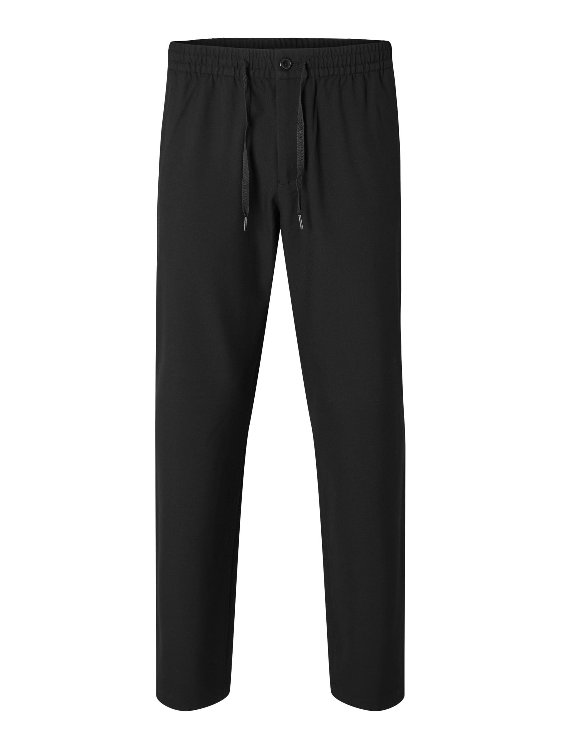 Selected Homme Hose SLHROBERT 7/8 (1-tlg) – Schwarz
