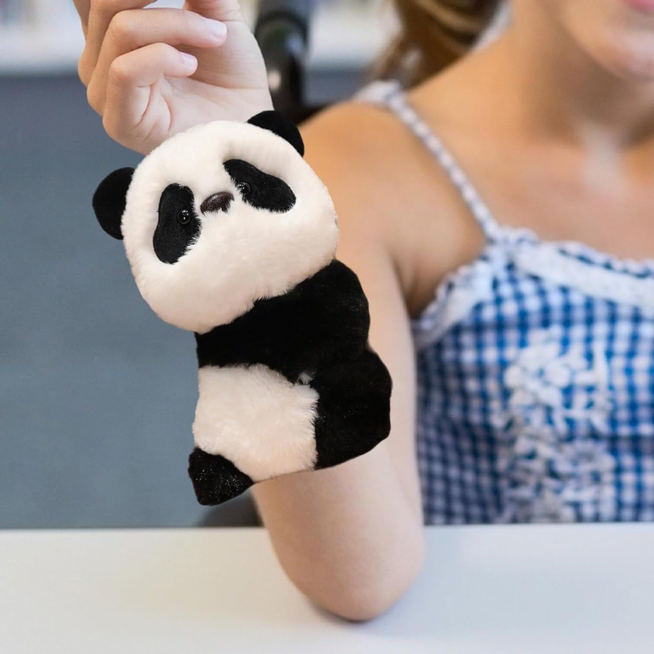 Zeugma Panda Slap Wrist Band for Kids | Cute Soft Toy Slap Bracelet, Adjustable & Safe Wristband for Boys & Girls | Fun Birthday Return Gift, Rakhi Gift, Everyday Wear Kids Band 1