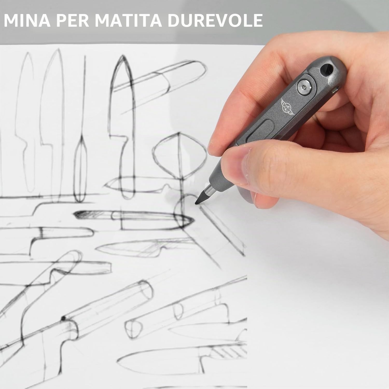OKNIFE Otacle D1-mini Set cacciaviti in titanio, 8 in 1 Set giraviti, cacciaviti di precisione, assorbimento magnetico,cacciavite torx per dispositivi elettronici e riparazioni domestiche.