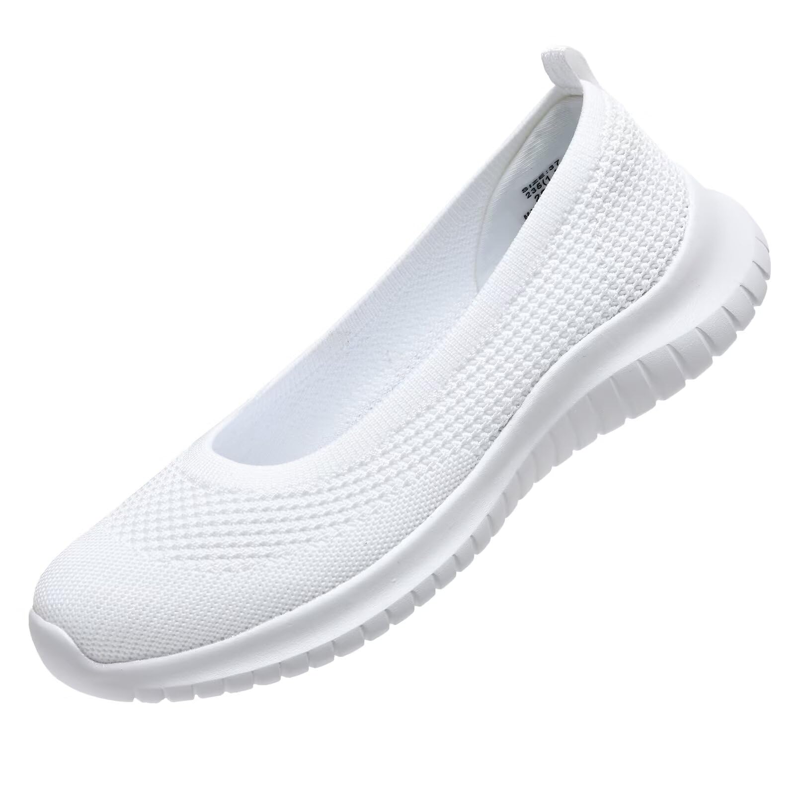 konhill Slip on Turnschuhe Frauen Laufschuhe leicht Flats Sc