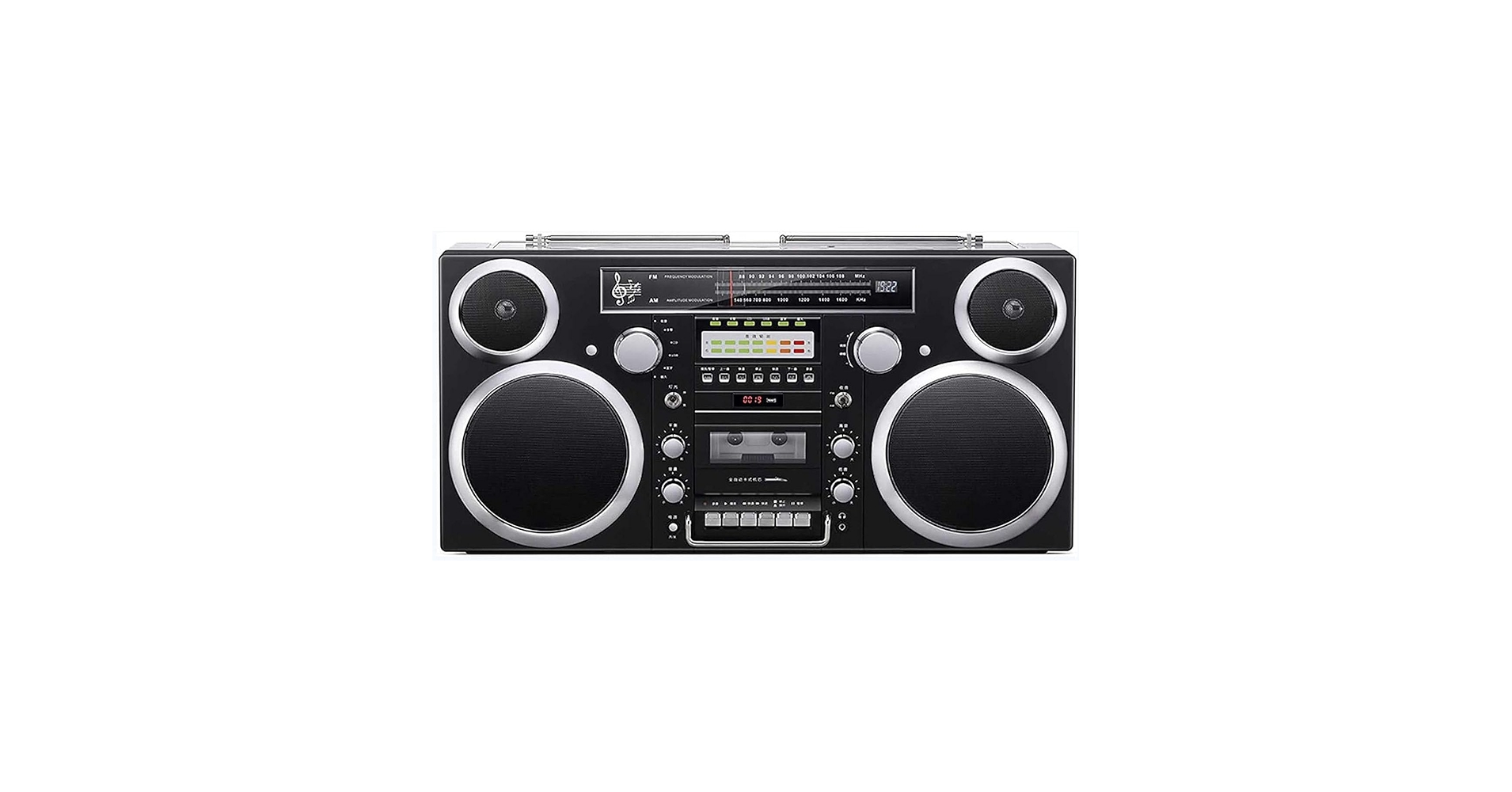 CDプレーヤー Bluetooth5.0 レトロ ステレオスピーカー　ラジカセ 期間限定!】CDプレーヤー Bluetooth5.0レトロステレオスピーカー