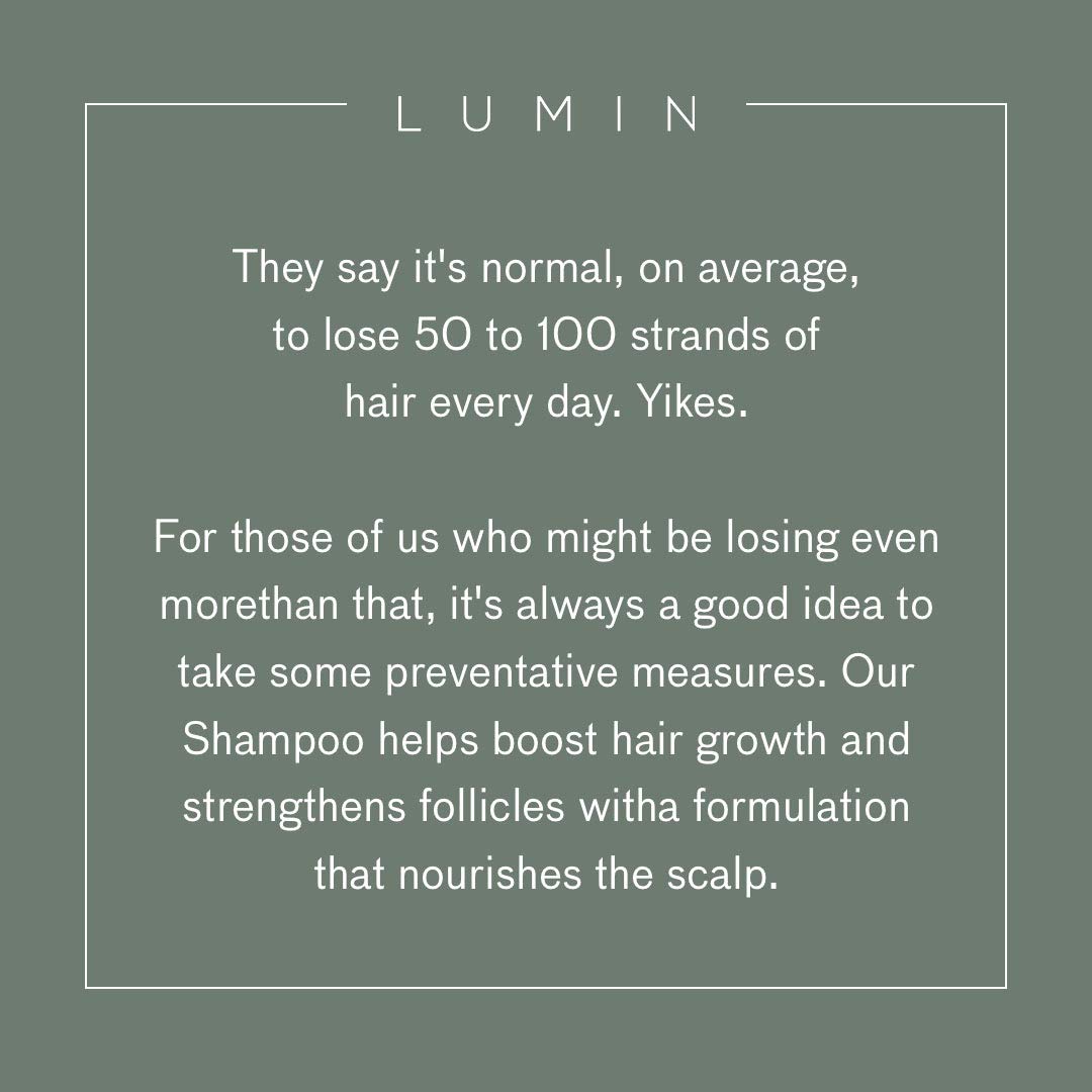 Buy Lumin Men’s Keratin Recovery Shampoo (2Pack) Rehydrate Dry, Damaged Hair and Boost Hair