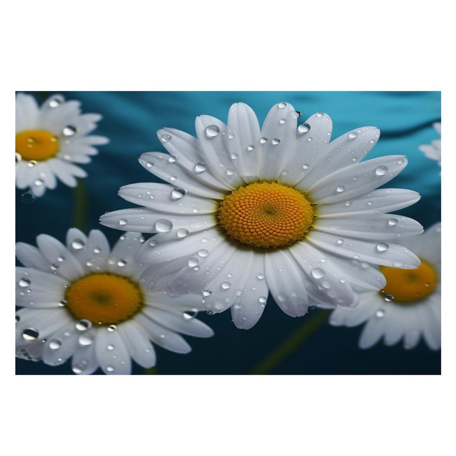 Placemats Placemats Daisy Flowers Placement Mats for Dining Table Place Mats Suitable for Personal Dining Tables Dinner Parties BBQ Weddings