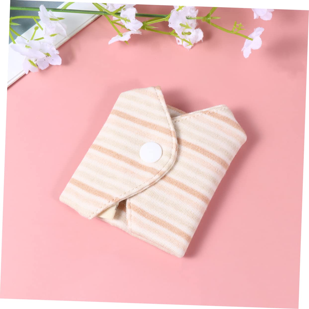 Beaupretty 15 Piezas toallas sanitarias reutilizables servilleta menstrual pantaletas de algodon para mujer Toalla sanitaria de algodón Compresa lavable para mujeres bragas toallitas intimas