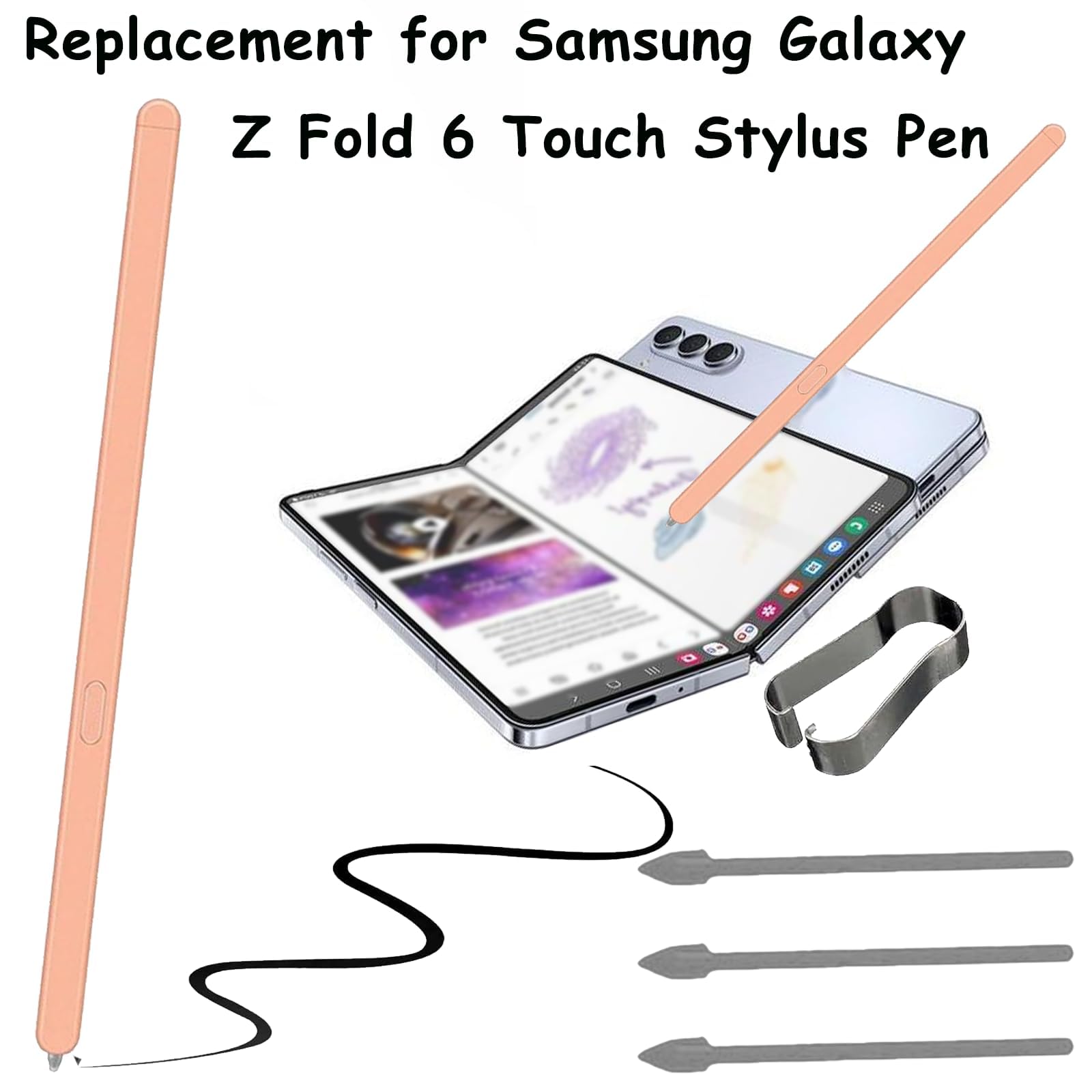 Amazon.com: Galaxy Z Fold 6 S Pen Fold Edition for Samsung