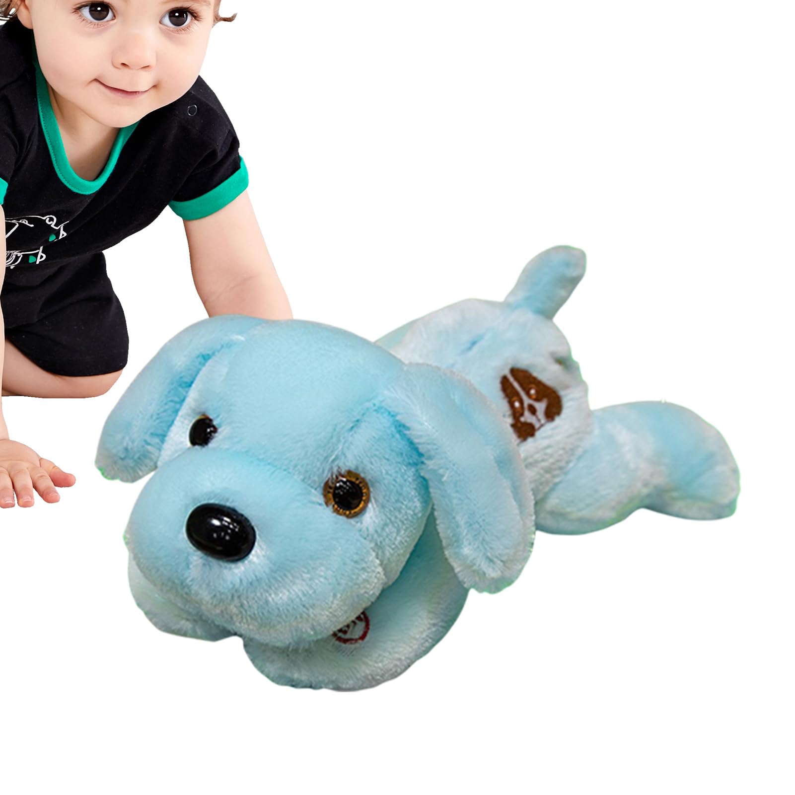 Chien en peluche LED doudou lumineux pour bébé et enfant