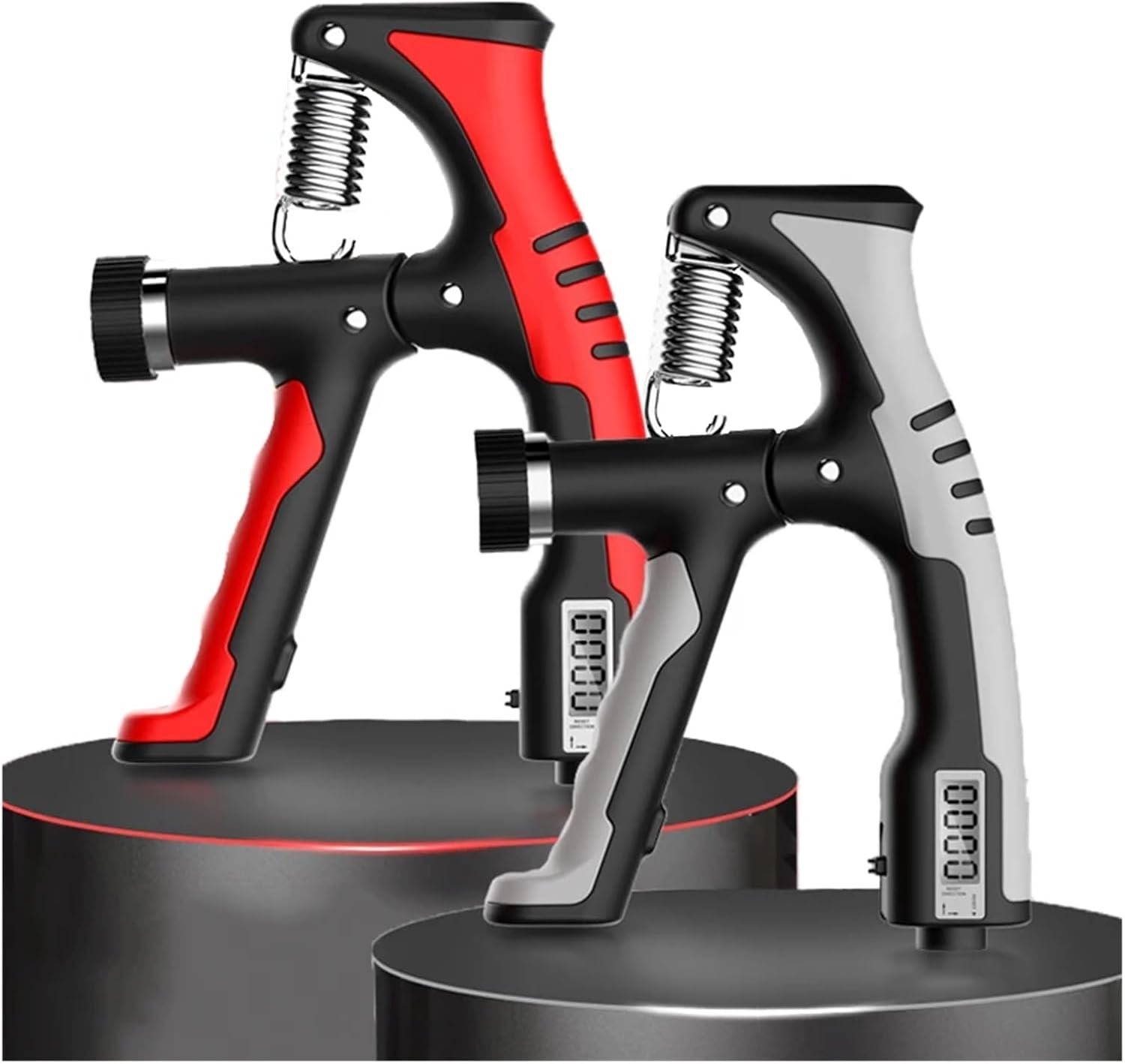 Adjustable Portable Electronic Counting Timing Grip 10-120KG Professional Hand Therapy Strength Muscle Training Wrists
