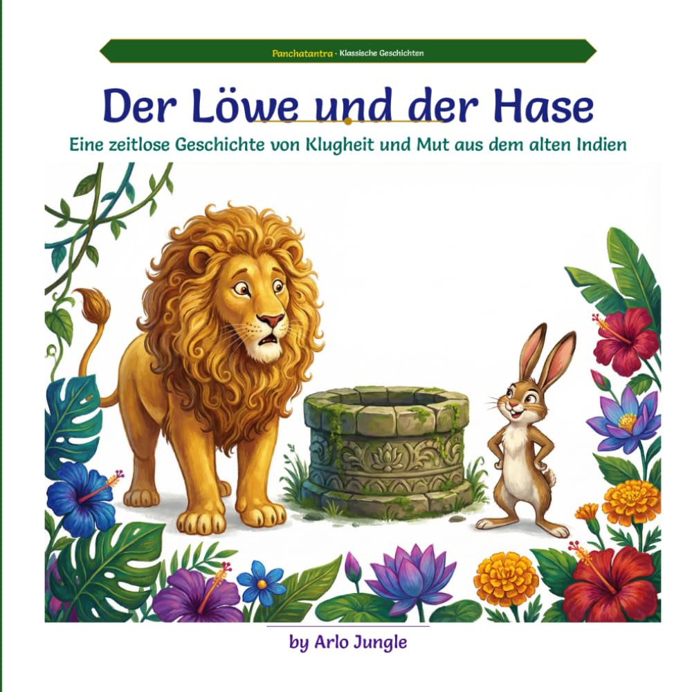 Der Löwe und der Hase: Eine zeitlose Geschichte von Klugheit und Mut aus dem alten Indien (Panchatantra Tales: Timeless Wisdom for Modern Kids)