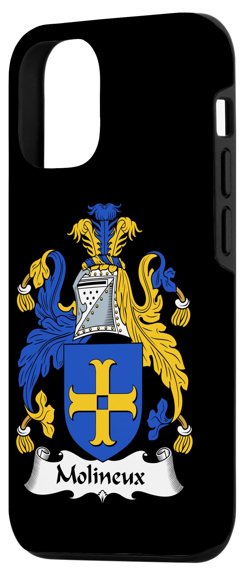 iPhone 12/12 Pro Molineux Coat of Arms - Family Crest Case - Image 2