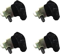 Vista 3 de Kit de almohadillas anti-traqueteo de 4 piezas para vidrio de puerta para Corvette C3 C4 de 1969-1996