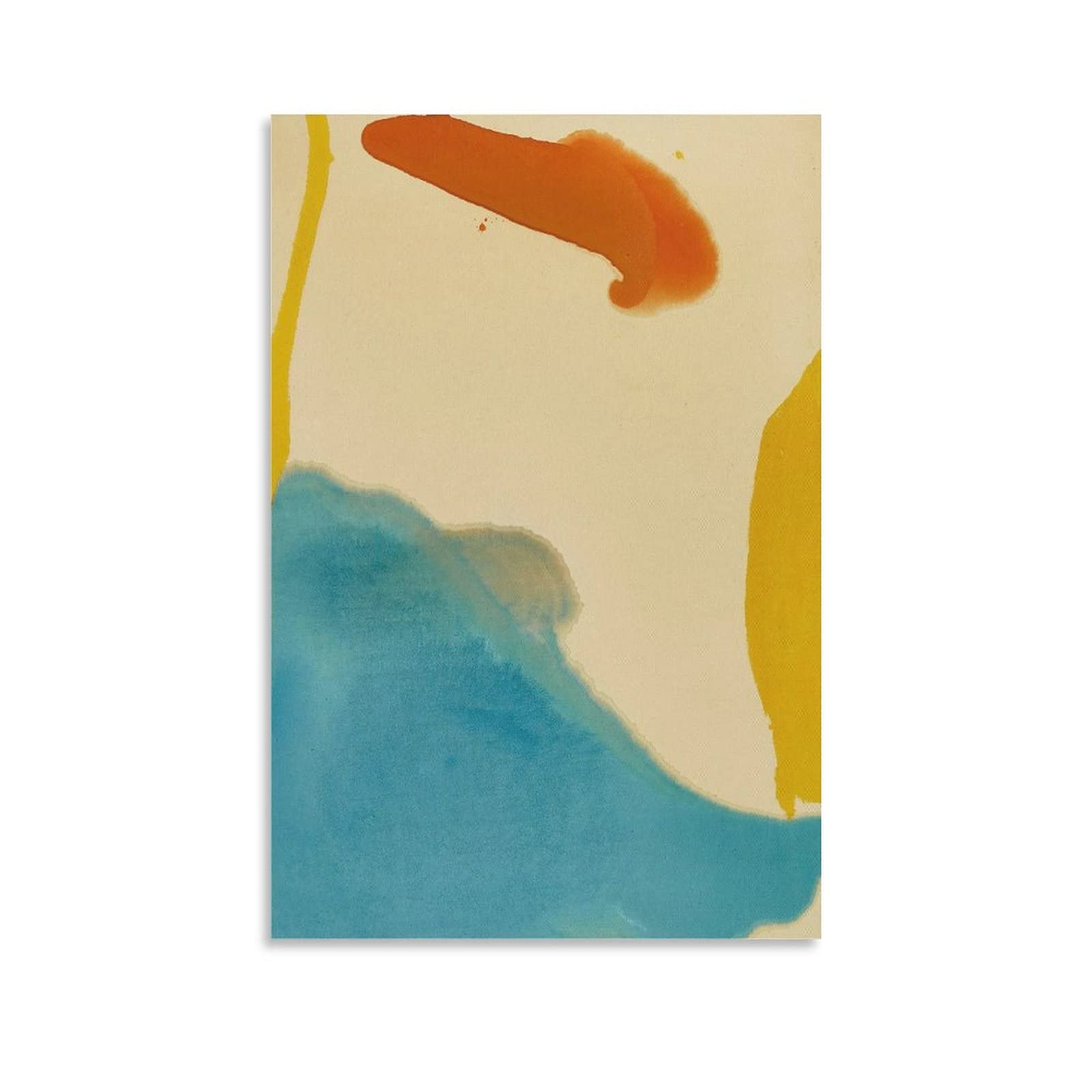 Amazon.co.jp: Helen Frankenthaler Painting Poster 無題-ヘレン