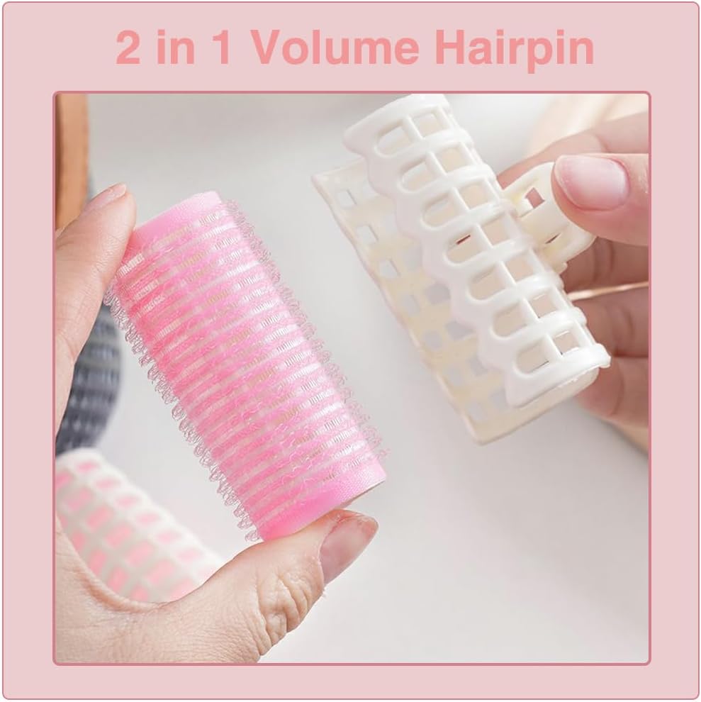 2-in-1 Volume Hair Clip Set Beauty Hair Styling Tools Root Clips for Fluffy Hair DIY Styling Curling Tools