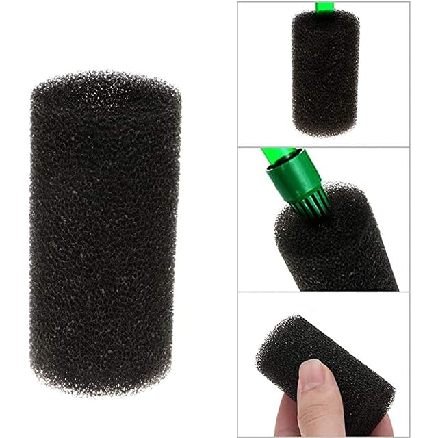 Foto 3 de 6 de NO 10 Piezas Esponja de Filtro de admisión para Acuario, Esponja Filtro de Acuario Cubierta del Protector