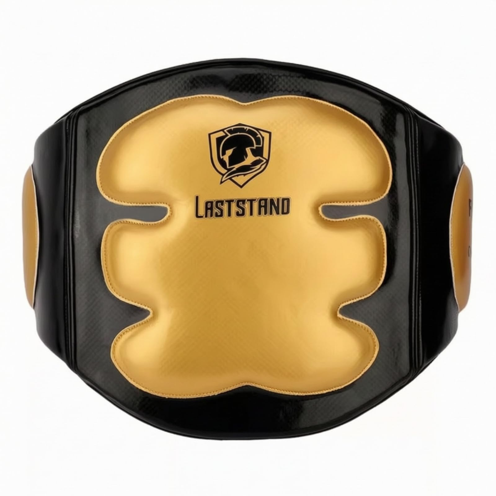 Colpitore Addominale Professionale, Oro E Nero, Cintura Protettiva da 70mm | Impatto Assorbente, Imbottito, Paracolpi per la Vita, Allenamento a Casa
