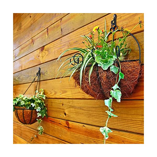 Seleware q hanger hooks for outdoor string lights, christmas light hooks with screw, indoor outdoor light hooks clips for hanging string lights fairy lights patio light - image 4