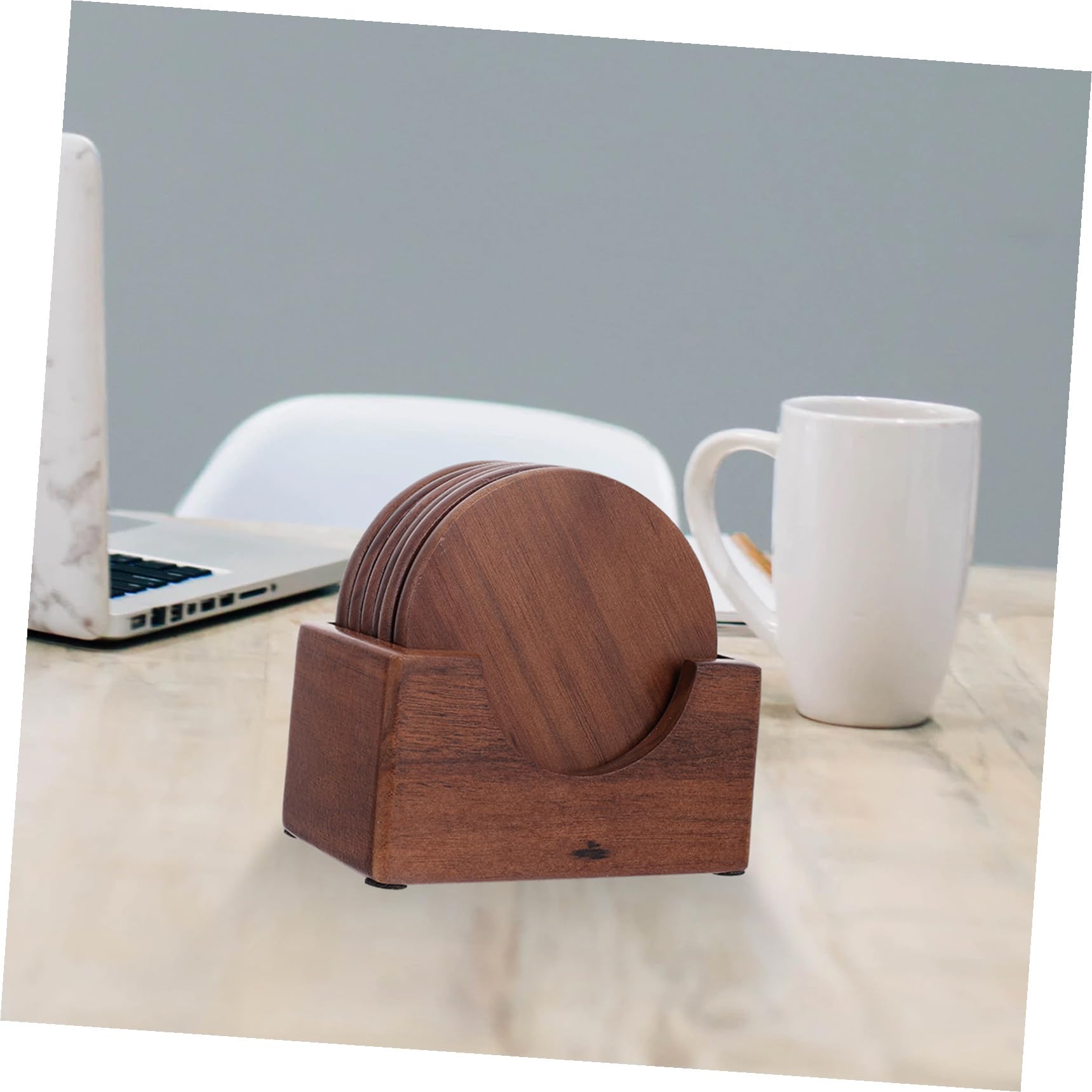 LIFKOME 1 Ensemble Set de sous Verres Ronds pour Tasses Accessoire Décoratif Chaleur pour Cuisine et Salon