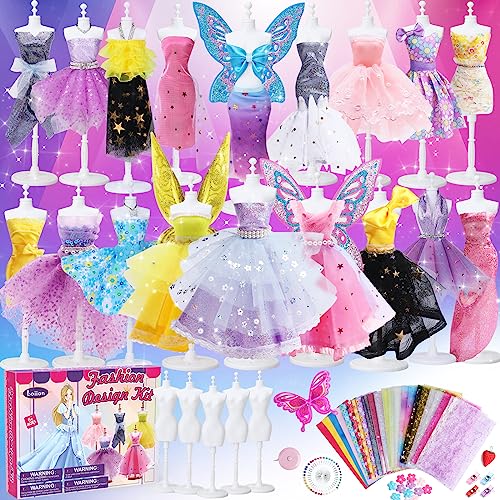 Loiion-500Pcs-Fashion-Design-Kit-for-Girls-DIY-Arts-Crafts-Kit-for-Girls-Learning-Toys-Doll-Clothes-Making-Sewing-kit-for-Kids-Creative-Birthday-Gift-Crafts-Toys-for-Girls-Ages-8-9-10-11-12 Loiion-500Pcs-Fashion-Design-Kit-for-Girls-DIY-Arts-Crafts-Kit-for-Girls-Learning-Toys-Doll-Clothes-Making-Sewing-kit-for-Kids-Creative-Birthday-Gift-Crafts-Toys-for-Girls-Ages-8-9-10-11-12