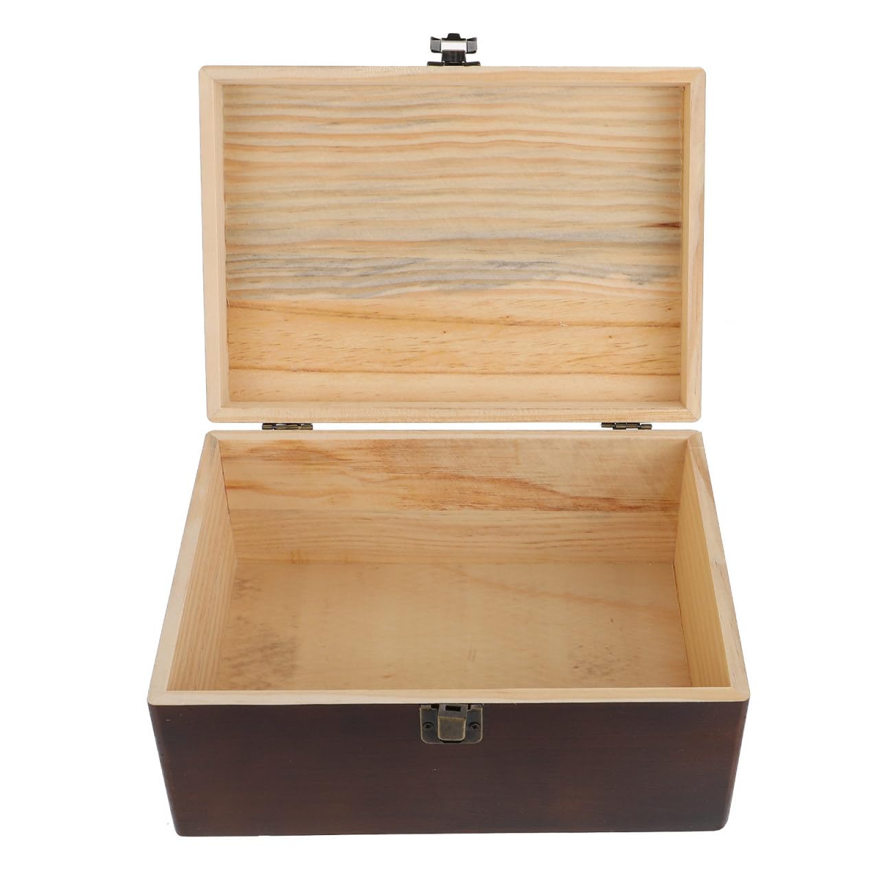 Boîte en bois vintage pour organiser vos bijoux et sublimer votre bureau à domicile