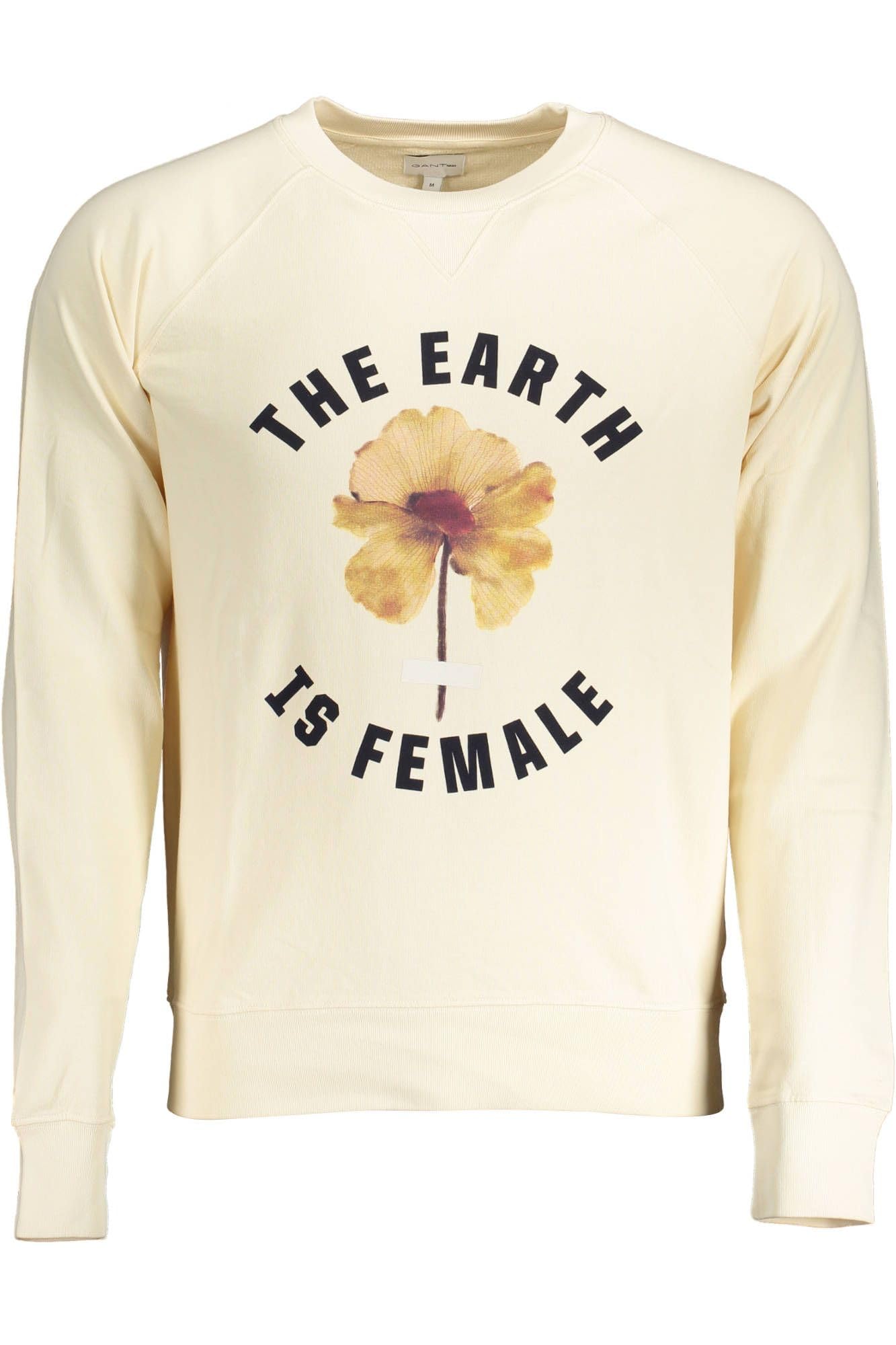 Sweat GANT pull beige confortable qui ne se déforme pas au lavage - 3