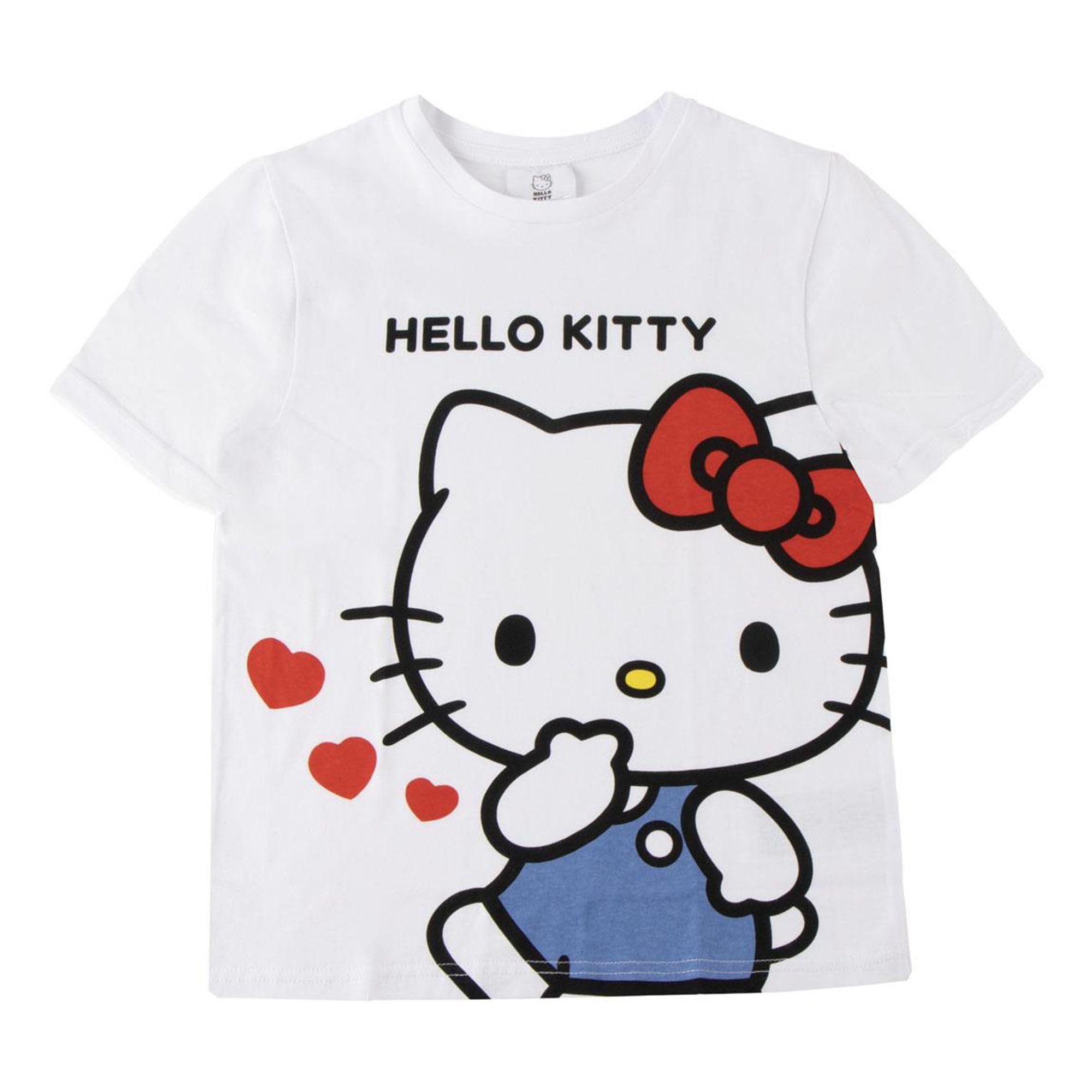 Camiseta Hello Kitty Manga Corta para Niños y Niñas - Camiseta Infantil Transpirable, Suave y Cómoda, Ropa para Verano, Uso Diario y Excursiones